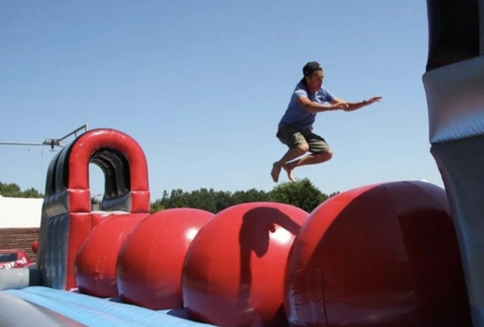 Wipe out obstacle course