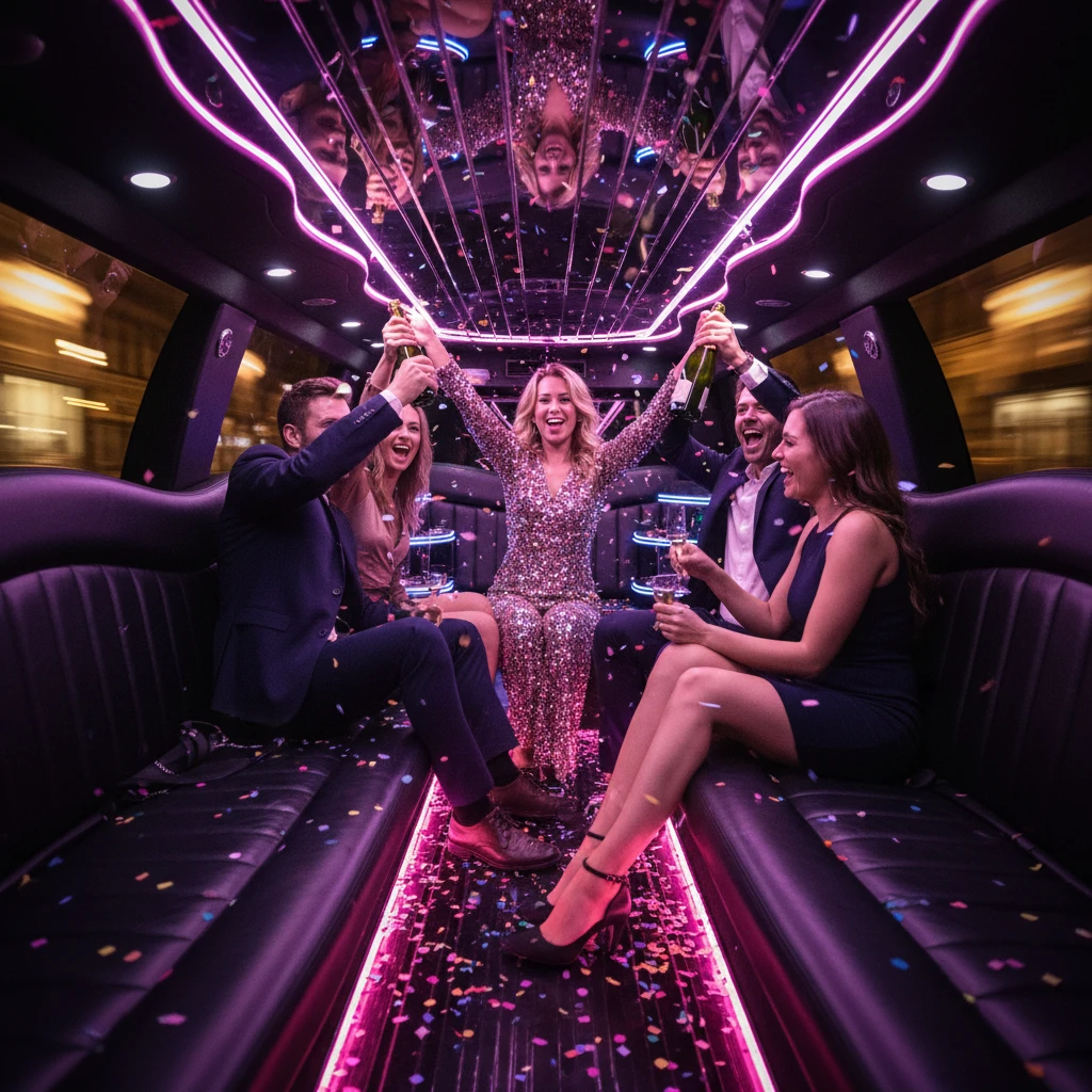 Strip limo