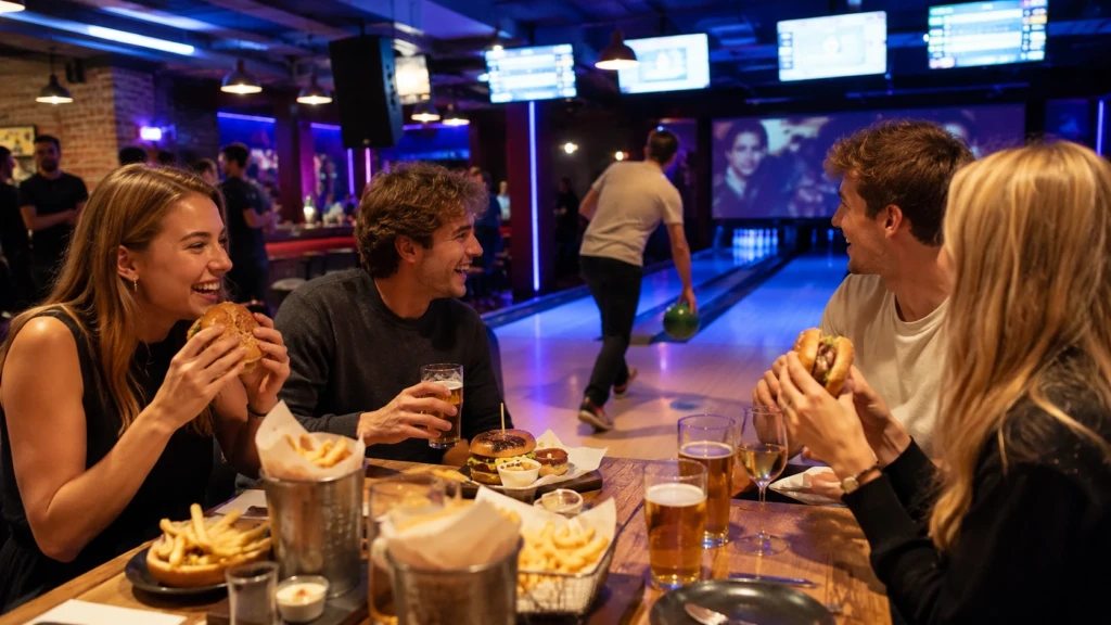 Bowling and burgers