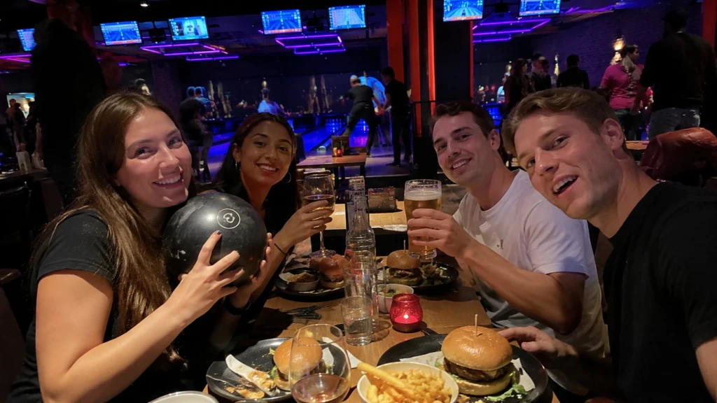 Bowling and burgers