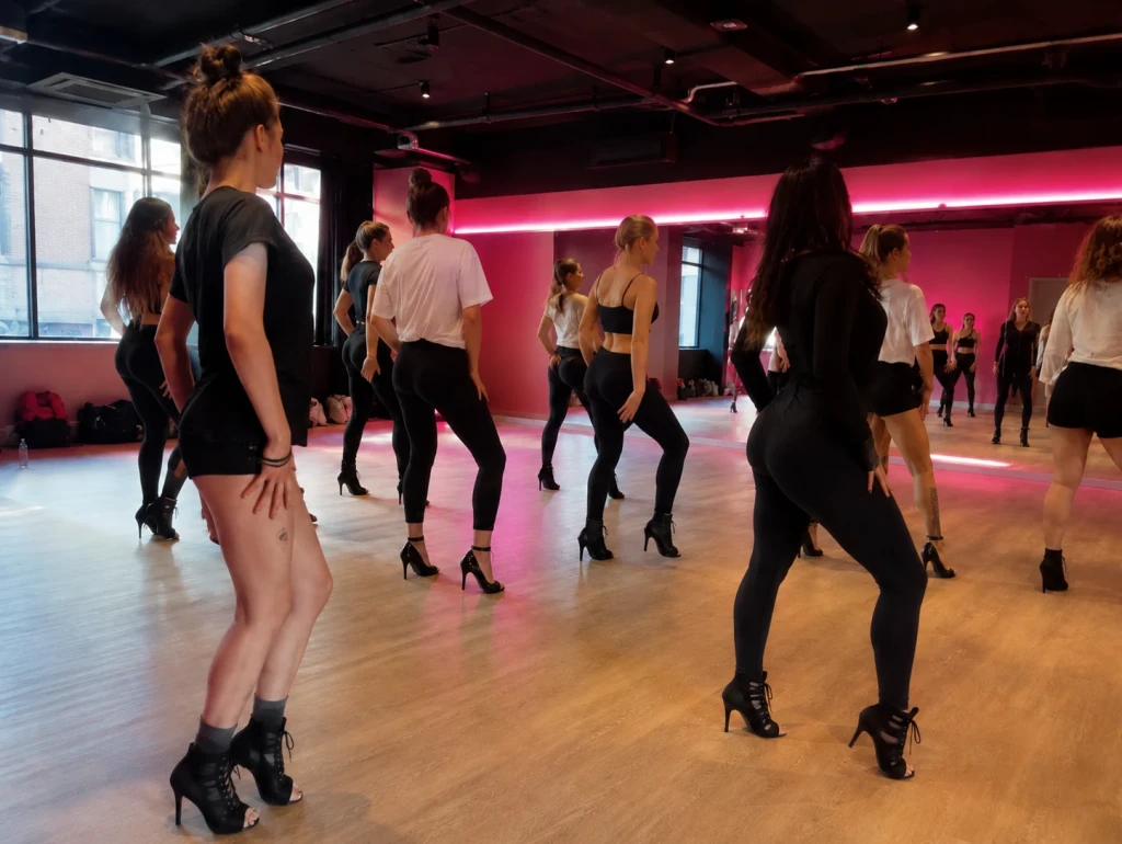 high heels dance