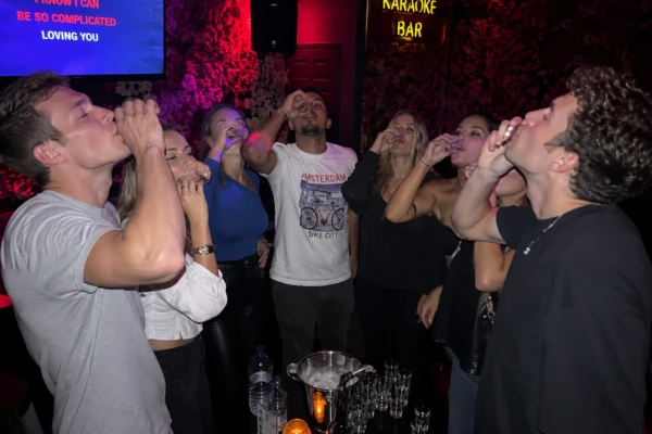 Shots & karaoke