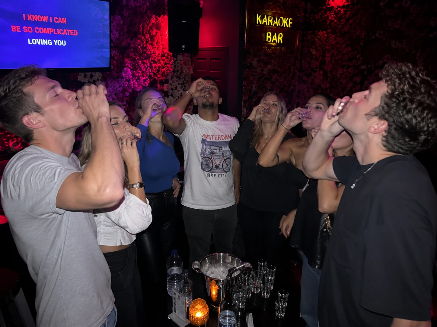 Shots & karaoke