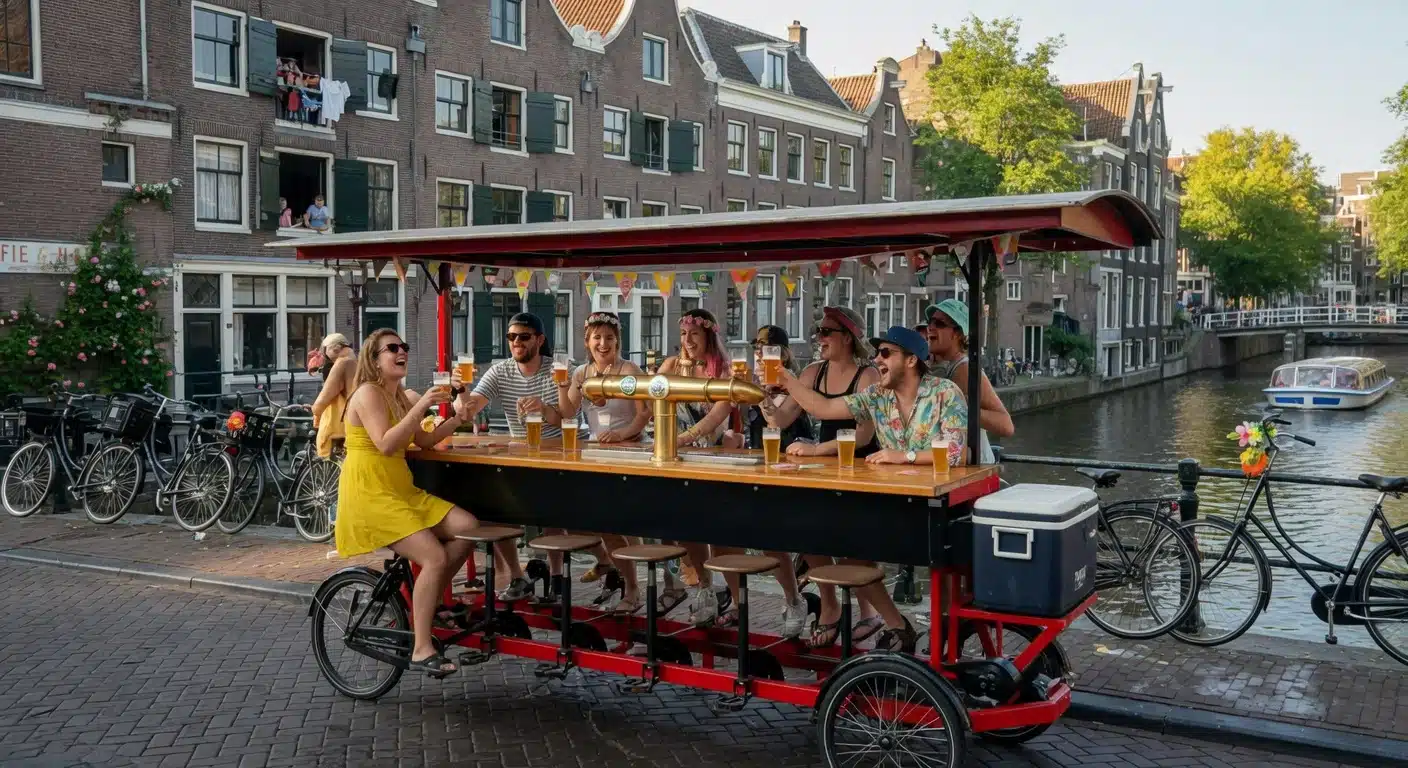 The Beer Bike Experience Amsterdam