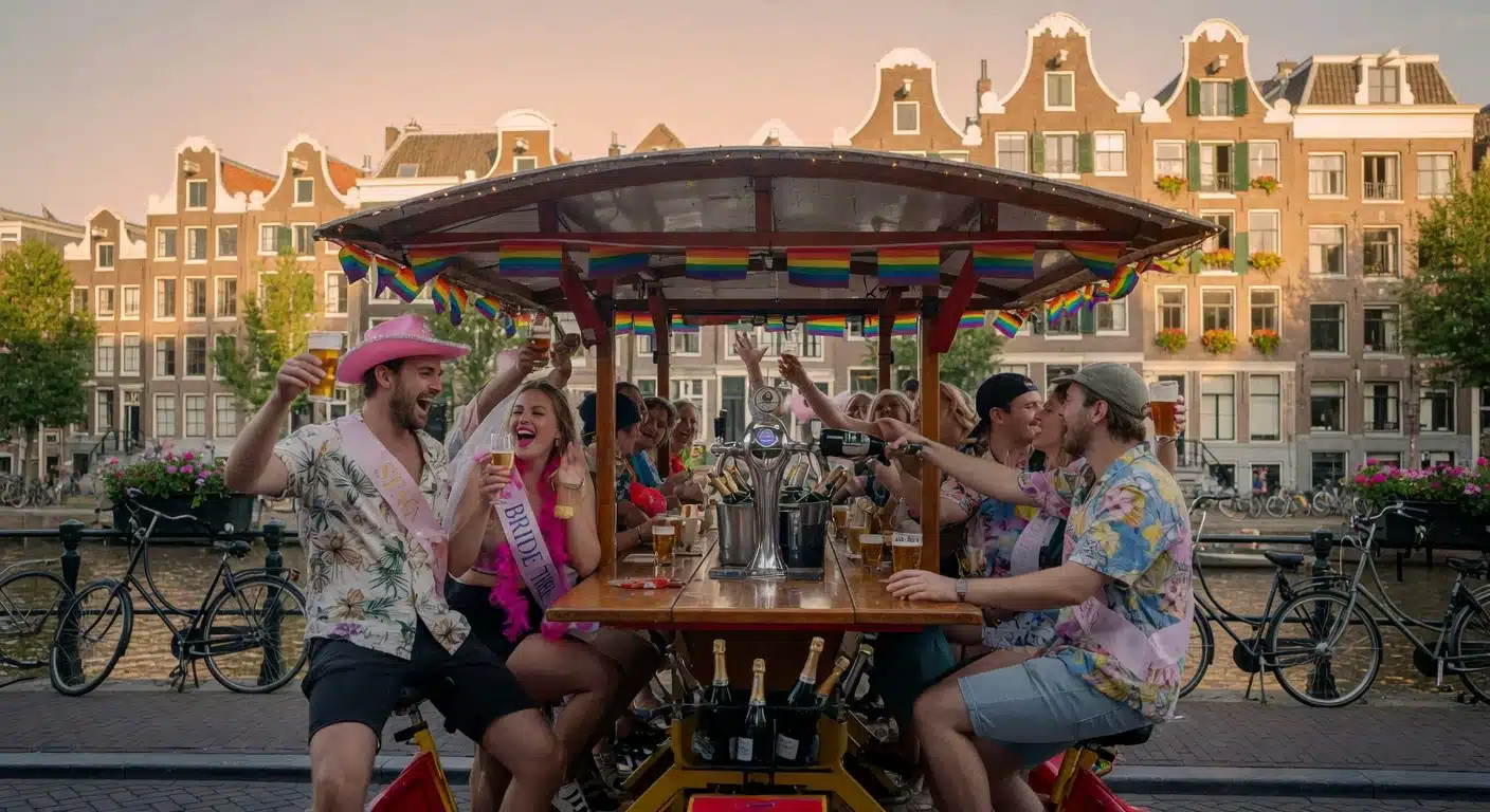 Mixbike Amsterdam – Beer and Prosecco on One Bike