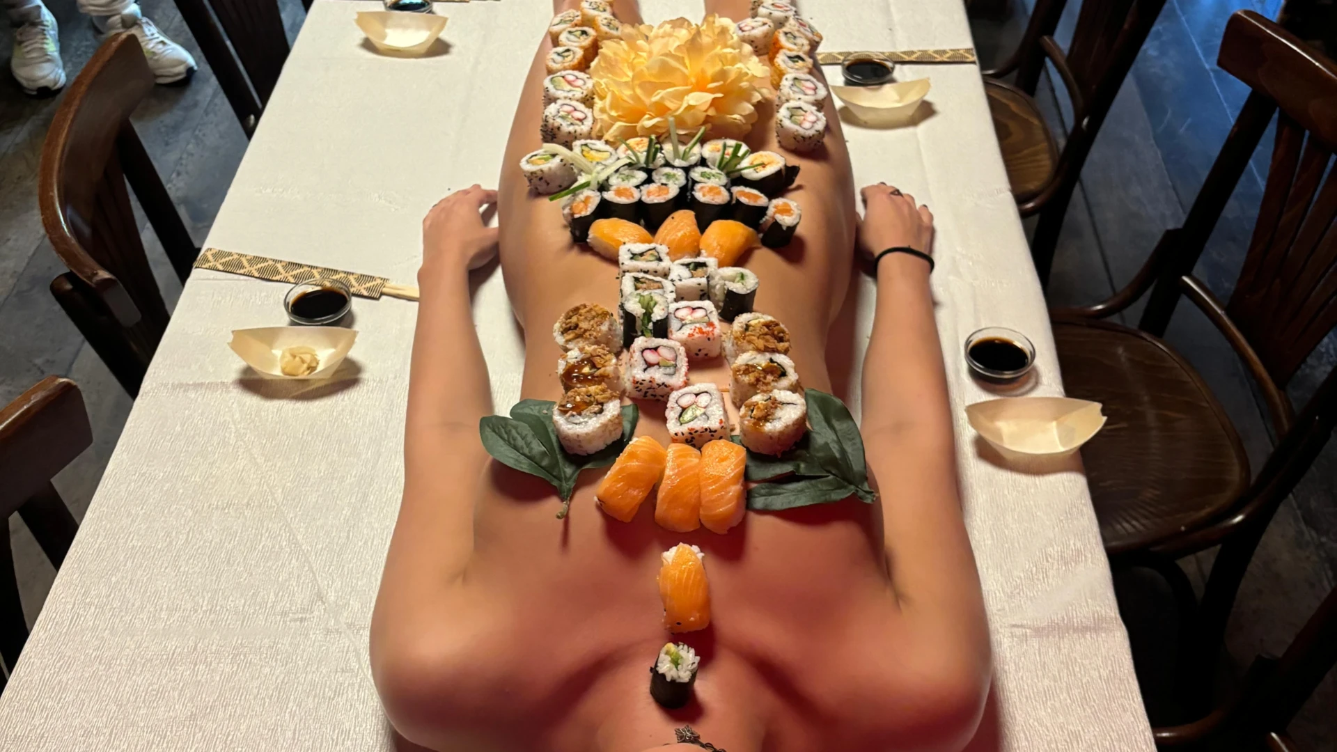 private naked sushi dinner
