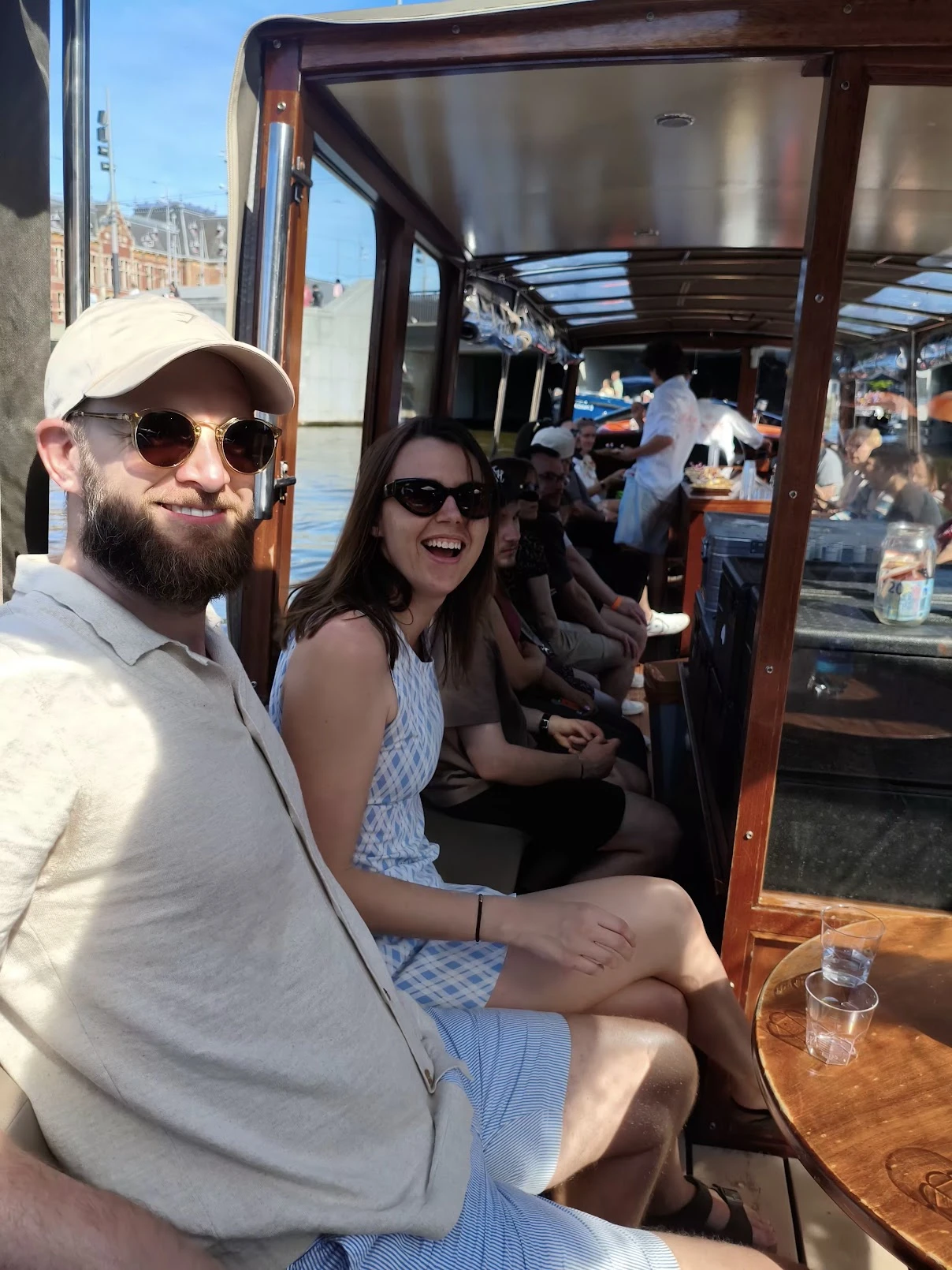 Luxury boat with cheese & wine – shared cruise