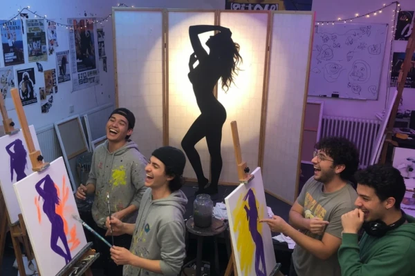 Workshop Naked Painting